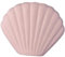 Folpus Vase en Forme de Coquillage, Vase en Céramique, Vases à Fleurs en Céramique pour La Décoration, Pot de Fleurs D'intérieur, Décoration de La Maison Pou, Rose, S