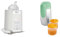 Chicco Scaldabiberon Portatile Da Viaggio E Scaldapappa & Chicco Portapappa Termico In Acciaio Inox Con Due Contenitori