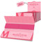 Mascotte® Pink Slim Combi 34 x 26 carnets | Feuille a rouler Rose avec Carton | Papier à cigarette étroit et fin avec fermeture magnétique | 884 Feuilles et filtres Tips en carton