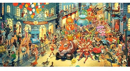 Puzzle 4000 pièces : Carnaval de Rio