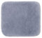 Gözze - Deluxe Badteppich mit extra hohem Flor, 100% Polyester (Mikrofaser), Mit Antirutschbeschichtung, 50 x 45 cm - Silber