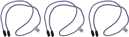 GoGrip XL - Extra Strong Glasses Cords (Formerly 2.0) (Purple x3)