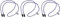 GoGrip XL - Extra Strong Glasses Cords (Formerly 2.0) (Purple x3)