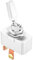 Unifizz - Interruptor basculante automático (50 A, 12 V, CC, interruptor de encendido/apagado, resistente, 12 voltios, 50 A, SPST, 2 posiciones, 2 pines, tornillos cromados de metal, terminales