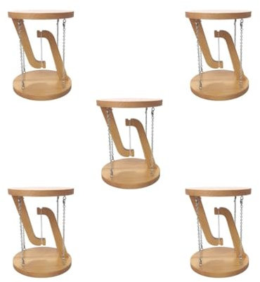 Lot de 5 supports de haut-parleur de table pour meuble TV, cadeau pour enfants