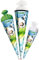 alles-meine.de GmbH Schultüte - Fußball 35-100 cm Größe wählbar mit Holzspitze - Zuckertüte - inkl. Name - Zuckertüte - Tüllabschluß/Filzabschluß - eckig/rund - Junge..