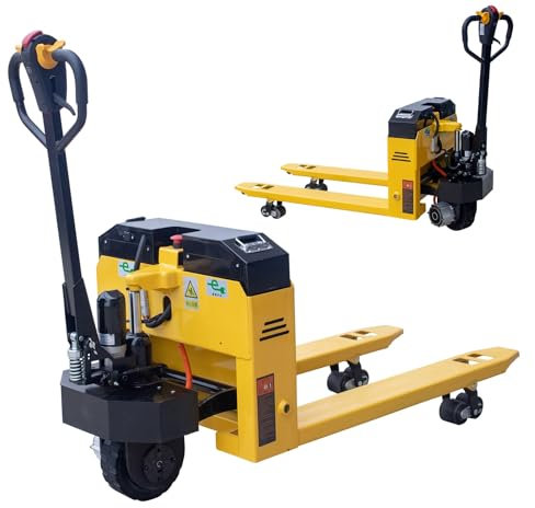 Chariot élévateur électrique ,Batterie lithium-ion, charge de 2000 kg/3000 kg, longueur de fourche 1160 mm. - Norme industrielle - Performance et efficacité fiables - Idéal pour les entrepôts(4409lbs)