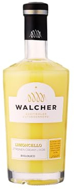 Walcher Limoncello Cream 17% BIO – Außergewöhnlicher Creme- Likör aus frischen Bio-Zitronen und samtiger Sahne (1 x 0,7l)
