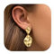 Chriscoco Ohrringe Silber 925 Hängend Ohrringe Gold Hängend Silber Ohrringe Damen 925 Hypoallergene Ohrringe Silber Hängend 14K Vergoldete Tropfen Ohrringe Lange Ohrringe Statement Ohrringe