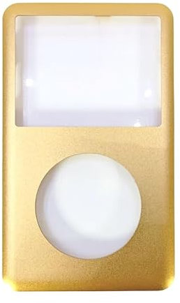 MCMConcepts Ersatz-Frontplatte für Apple iPod Classic 6. / 7. Generation, 80 GB, 120 GB, 160 GB, Gold