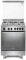 DMX64LSG Cocina de Gas con Horno Eléctrico, 60x60 cm, Inox, Clase energética A