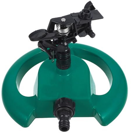 Happyyami 1 Satz 360 Bewässerung Rasen Bewässerung Sprinkler Düse Rasenbewässerungssprenger Gras Anlage bewässerungspumpe bewässerung pumpe Rasen 360 Grad Sprayer Gartenwassersprinkler Green