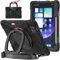 Viaggio con tablet Custodia compatibile con Xiaomi Pad 6/Pad 6 Pro 11 pollici 2023, custodia robusta antiurto con supporto girevole a 360°, tracolla/tracolla Compatible with tablet. Protezione del tab