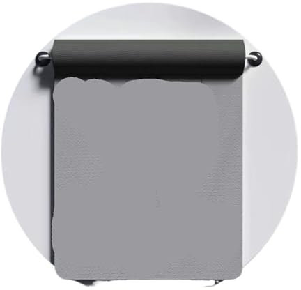 VCSZYAFX Strapazierfähige Yogamatte for Yoga-Anfänger for Schutz der Gelenke, rutschfeste Fitnessmatte, Yoga-Akupressurmatte FüR Fitness(Grey)
