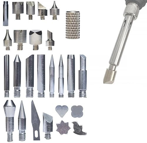Rosfix Brennsatz 30-teilig M4 Adapter 900M Kompatibel mit Rosfix Yihua WEP