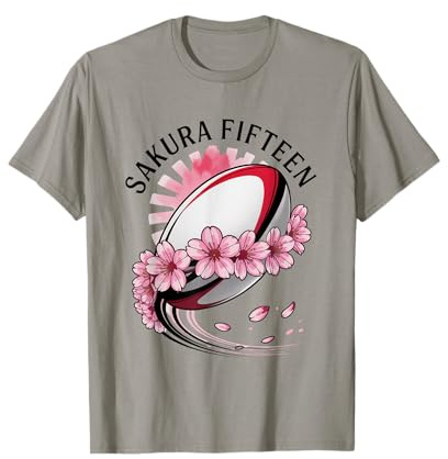 Japan Rugby Brave Blossoms Rugby Japanische Flagge Rugby Frauen T-Shirt