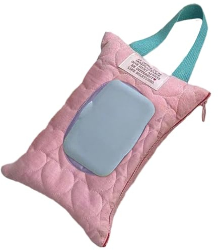Spender für Windeltücher, gesteppter Wickeltaschen-Spender für Reisen, Reinigungstücher, für tägliches Pendeln, Camping, Badezimmer, Kinderwagen, Auto, Reise-Toile