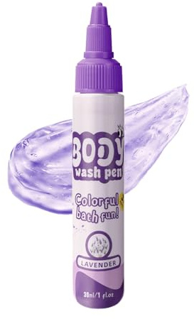 Badewannen-Buntstifte – 30 ml lustige und waschbare Buntstifte | Filzstifte für die Badewanne, zum Malen und Spielen an der Wand von Fliesen für das Vorschulalter