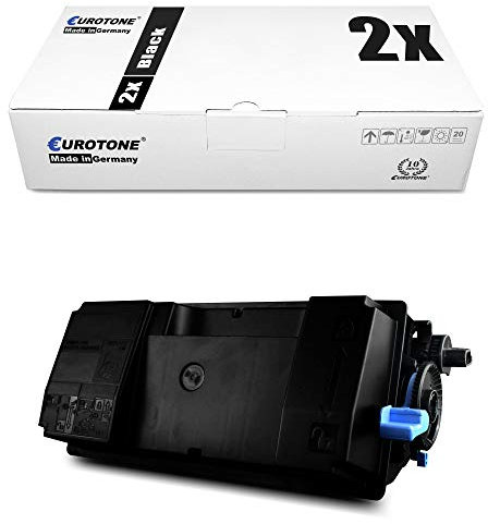 2X Eurotone Toner für Kyocera FS 2100 4100 4200 4300 D DN ersetzt 1T02MS0NL0 TK3100