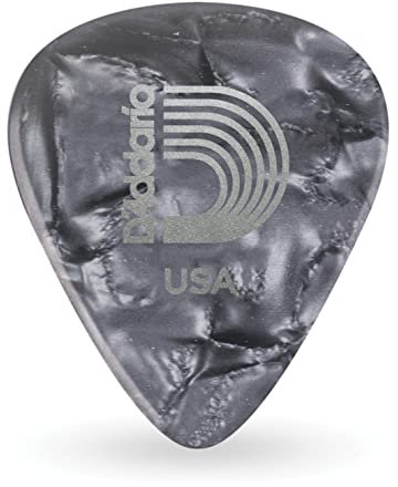 D 'Addario Gitarre Plektrum Plektron Picks Standard 1/2 Scale Nitra