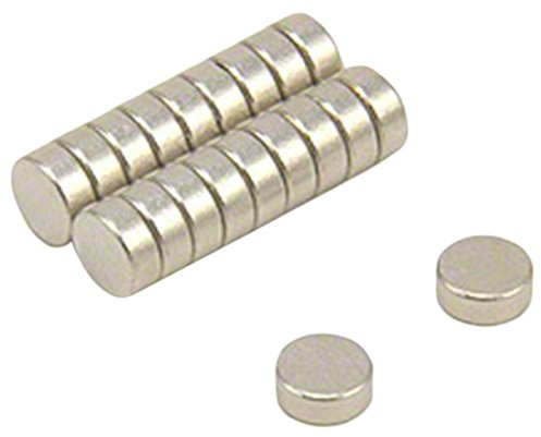 Samarium Cobalt Magnet for Motors, Electric Motors, Turbo Machinery and Sensors - 5mm dia x 2mm thick - 0.33kg Pull - Pack of 200