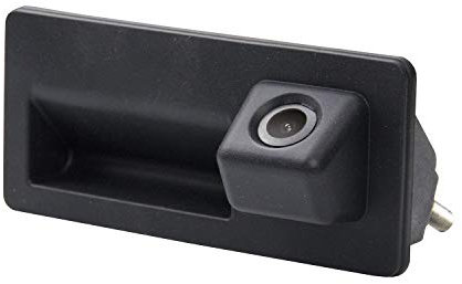 Auto Rückfahrkamera mit Heckklappe Taster Farbkamera Einparkkamera mit Nachtsicht für Rückfahrsystem Einparkhilfe Koffergriff KFZ Track Kamera Rückansicht Backup-Kamera mit Dynamische Flugbahn