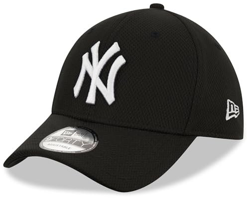 New Era New York Yankees MLB Diamond Era Schwarz Verstellbare 9Forty Cap - One-Size