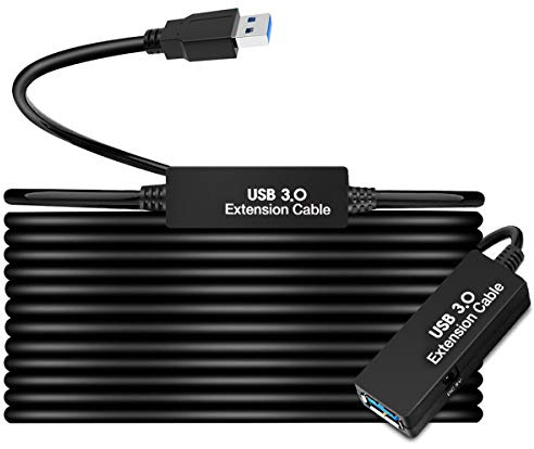 WDX USB 3.0 Extension Cable Male to Female SuperSpeed Supported (15 m)