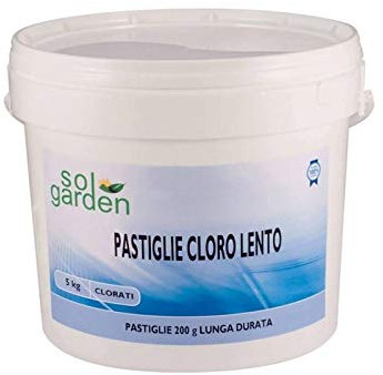 SOLGARDEN Pastiglioni di tricloro 200 g conf. 10 kg