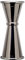 Piazza - Misurino Cocktail in Acciaio Inox, Dosatore Professionale per Attrezzatura Bar, Jigger Japan Style Barman | Capacità 30/45ml