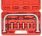 Yuhtech Red Valve Spring Compressor Automotive Tool Set Repair Tool for Auto Motorcycle Small Engine