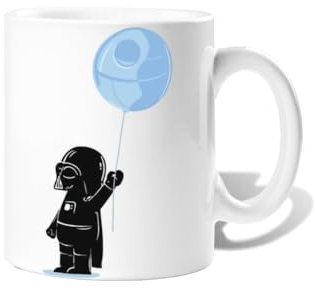 latostadora Taza Divertida para Regalar Baby Darth Vader - Tazas de café grandes, graciosas, bonitas para el desayuno - Regalos originales - 325 mL - ref. 5477737