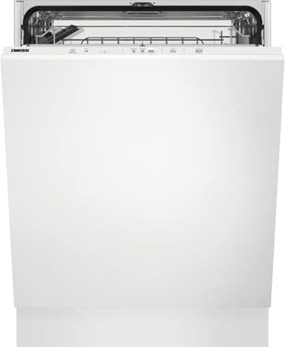 Zanussi ZDLN2521 Fully Integrated Standard Dishwasher - White Control Panel with Fixed Door Fixing Kit - E Rated