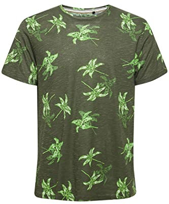 Blend BHTee - 20715333 Herren T-Shirt Longshirt, Größe:XL, Farbe:Forest Night (190414)