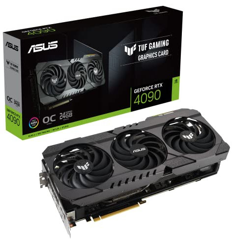 ASUS TUF Gaming GeForce RTX™ 4090 OG OC Edition Gaming Graphics Card (PCIe 4.0, 24GB GDDR6X, DLSS 3, HDMI 2.1, DisplayPort 1.4a), TUF-RTX4090-O24G-OG-GAMING