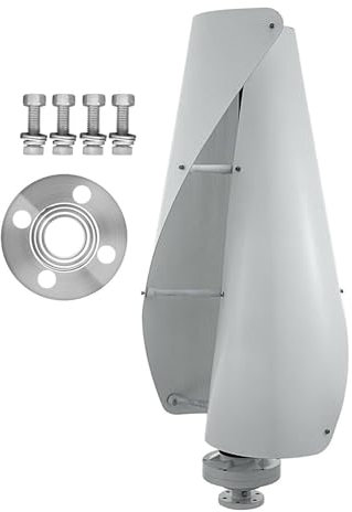 Aerogeneradores nerador de turbina eólica Vertical con eje de levitación magnética helicoidal de 12V y 400W, turbinas eólicas de arranque de baja velocidad del viento de fibra de vidrio