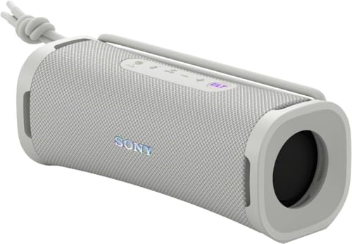 Sony ULT Field 1 Wireless Speaker , Enhanced Bass and Sound Diffusion, Waterproof Shower Speaker with Bluetooth - Off White (Renewed)