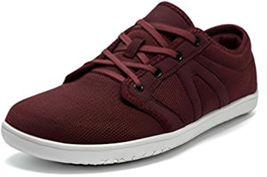 Treer Chaussures Pieds Nus Homme Été Chaussures Pieds Larges Légères Barefoot Confort Chaussures Minimalistes avec Semelle à Chute Zéro Barefoot Shoes Running Sneakers, Style Simple