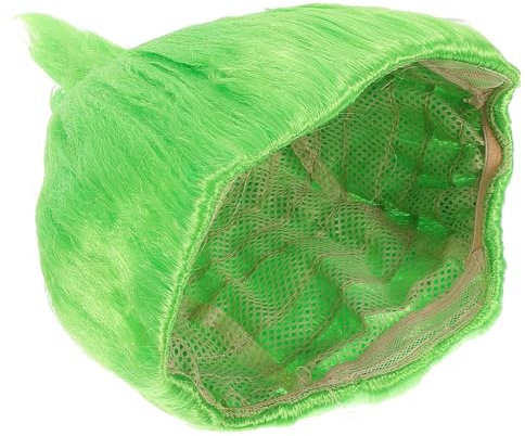 LIFKOME Troll Perücke 3st Faschingskopfschmuck Perücke Grüne Perücke Clown Kostüm Perücken Clownkostüm Für Damen Halloween Perücke Perücken Für Halloween Perücke in Flammenform Geniales Haarteil Green