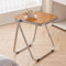 Klapptisch, transparentes Acryl, Beistelltisch zusammenklappbar,Klappbar Tisch Sofatisch Couchtisch Kaffeetisch,Wohnzimmertisch,Nachttisch Modern für Wohnzimmer ,Home Office,Keine Montage erforderlich