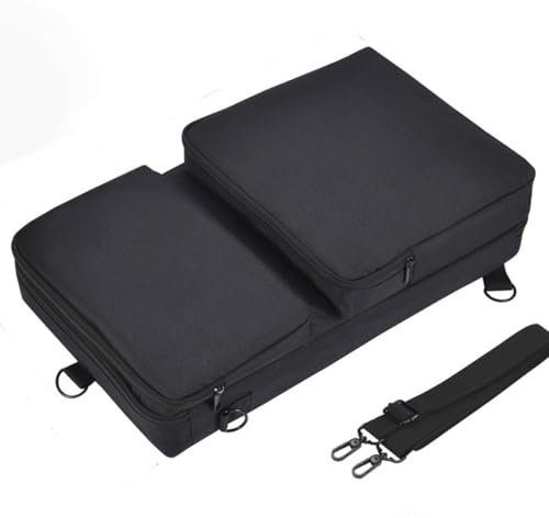 Fenmaru DJ Controller Tasche für AlphaTheta DDJ-FLX2, Tragetasche für Pioneer DDJ-200/ DDJ-WeGO4/ Hercules Inpulse200/ Inpulse200 MK2, Schutzhülle mit Schultergurt,Taschen für DJ Controller Zubehör