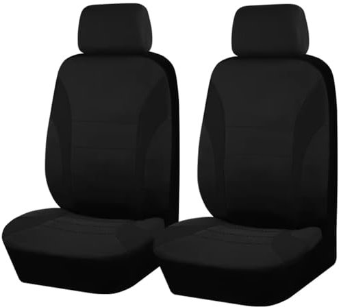 TVVXIO Auto Schonbezüge für VW Sharan MK2 7N 2012-2020, Stoff Sitzbezüge Komplettset Autositzbezüge Atmungsaktiv rutschfest,A Black