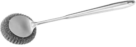 Alipis Spülbürste Aus Edelstahl Bürste Für Geschirr Kleine Reinigungsbürste Zum Geschirrspülen Zum Reinigen Von Töpfen Und Pfannen Stahlschrubber Für Küche