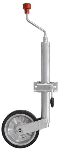 The Drive | Stützrad 300kg | für PKW Anhänger | mit Ø 48mm Rohr | Bugrad | Laufrad | passend für AL-KO 1222437 | Vari. (mit Klemmhalter)