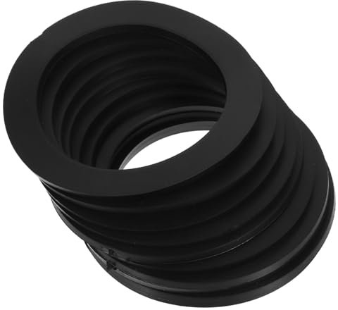 Didiseaon 10pièces Joint Étanchéité De Drain Pour Lavabo De Salle De Bain Rondelle De Tuyau Plastique Joint De Tuyau De Sortie Évier De Lavabo