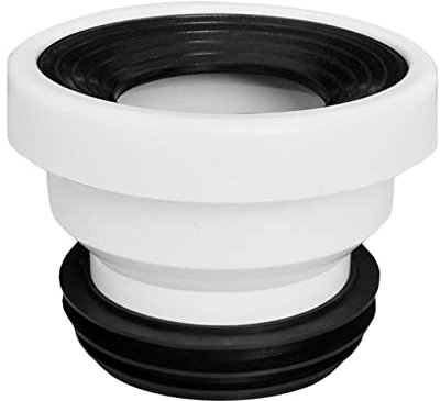 Raccord de bride de WC décalé en PVC pour urinoir réparateur nettoyage droit non amovible