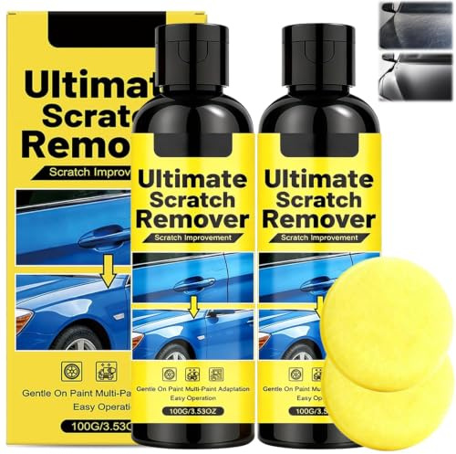 Scratch Remover,Nano Polix Scratch Remover,Auto Kratzer Entferner für Glanz und Schutz 100G (2 flasche)