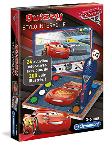Clementoni 52226 Activité Educatif Quizzy Cars 3