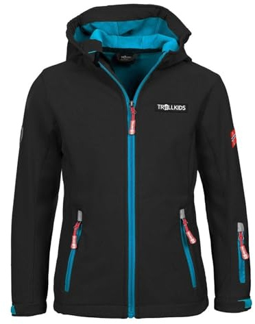 Trollkids Kids Oslofjord Jacket 116, Anthracite