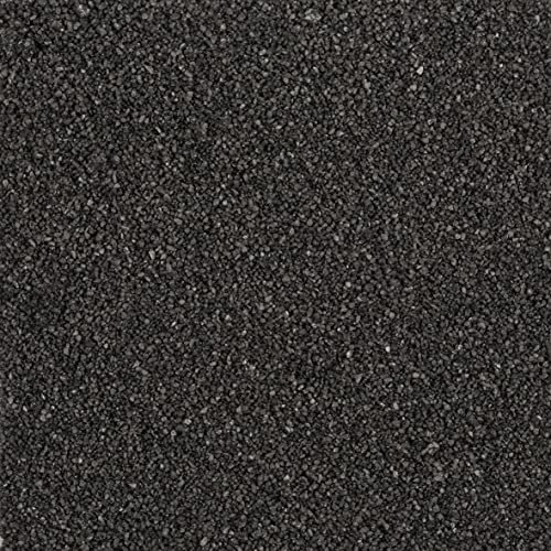 Season Farbsand, Dekosand farbig ca 0,5 mm. 1 KG in anthrazit